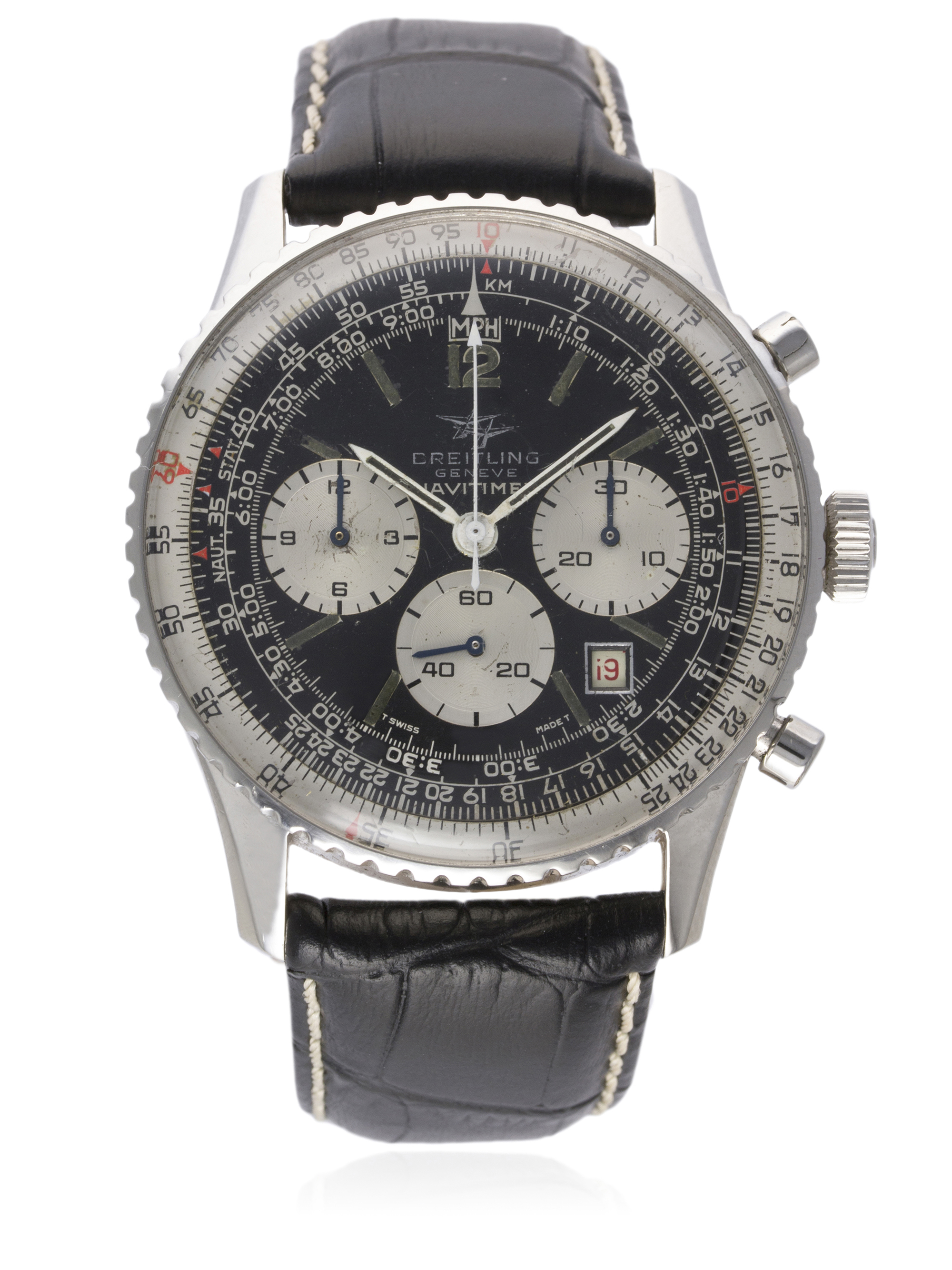 breitling navitimer on wrist
