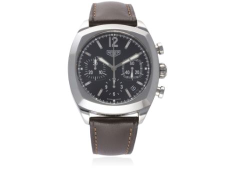 A GENTLEMAN'S STAINLESS STEEL HEUER CLASSIC MONZA CHRONOGRAPH WRIST WATCH CIRCA 2004, REF. CR2110 RE-EDITION BY TAG HEUER, WI