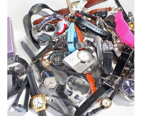 Quantity of wrist watches to include Lorus, Timex, Fila, Limit etc