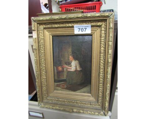  Sale Item:    OIL PAINTING LADY (FRAME AF)   Vat Status:   No Vat   Buyers Premium:  This lot is subject to a Buyers Premium