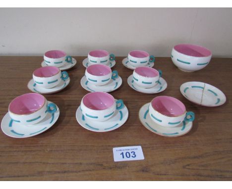  Sale Item:    BOX 20 PCS PART TEA SET (AF)   Vat Status:   No Vat   Buyers Premium:  This lot is subject to a Buyers Premium