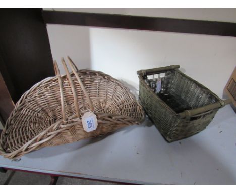  Sale Item:    2 BASKETS   Vat Status:   No Vat   Buyers Premium:  This lot is subject to a Buyers Premium of 15% + Vat @ 20%