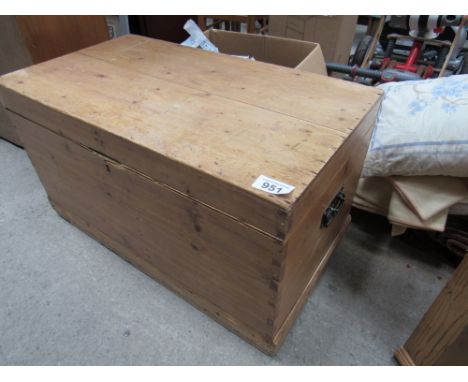  Sale Item:    PINE TRUNK   Vat Status:   No Vat   Buyers Premium:  This lot is subject to a Buyers Premium of 15% + Vat @ 20