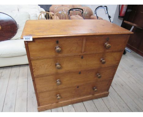  Sale Item:    CHEST DRAWERS HEAL & SON LONDON   Vat Status:   No Vat   Buyers Premium:  This lot is subject to a Buyers Prem