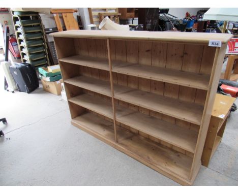  Sale Item:    PINE BOOKCASE   Vat Status:   No Vat   Buyers Premium:  This lot is subject to a Buyers Premium of 15% + Vat @