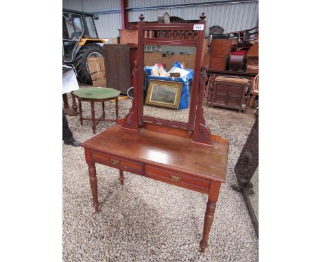  Sale Item:    EDWARDIAN DRESSING TABLE   Vat Status:   No Vat   Buyers Premium:  This lot is subject to a Buyers Premium of 