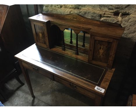  Sale Item:    ROSEWOOD LADIES WRITING DESK(AF)   Vat Status:   No Vat   Buyers Premium:  This lot is subject to a Buyers Pre