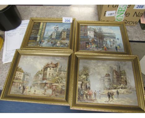  Sale Item:    4 OIL PAINTINGS   Vat Status:   No Vat   Buyers Premium:  This lot is subject to a Buyers Premium of 15% + Vat