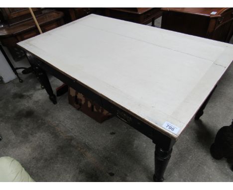 Sale Item:    OFFICE TABLE (AF)   Vat Status:   No Vat   Buyers Premium:  This lot is subject to a Buyers Premium of 15% + V