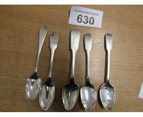  Sale Item:    5 SILVER SPOONS (AF)   Vat Status:   No Vat   Buyers Premium:  This lot is subject to a Buyers Premium of 15% 