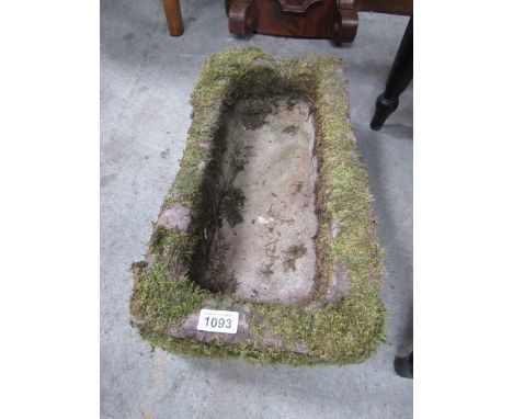  Sale Item:    STONE TROUGH   Vat Status:   No Vat   Buyers Premium:  This lot is subject to a Buyers Premium of 15% + Vat @ 