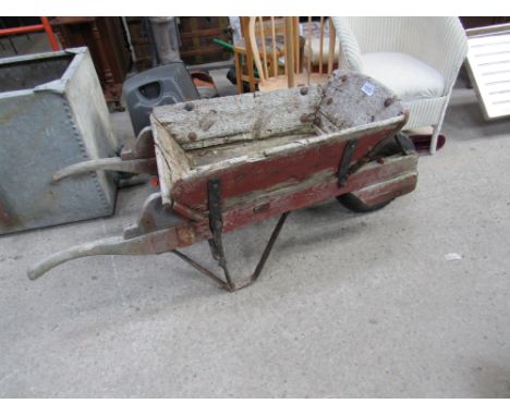  Sale Item:    WHEEL BARROW   Vat Status:   No Vat   Buyers Premium:  This lot is subject to a Buyers Premium of 15% + Vat @ 