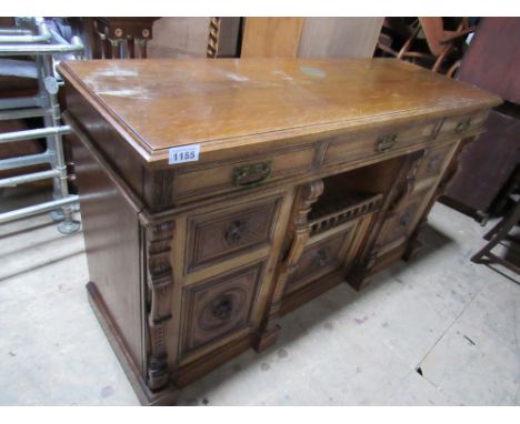  Sale Item:    OAK SIDEBOARD   Vat Status:   No Vat   Buyers Premium:  This lot is subject to a Buyers Premium of 15% + Vat @