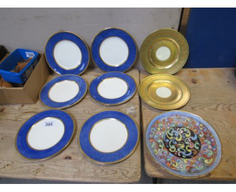  Sale Item:    SET 6 CAULDON & 3 OTHER PLATES   Vat Status:   No Vat   Buyers Premium:  This lot is subject to a Buyers Premi