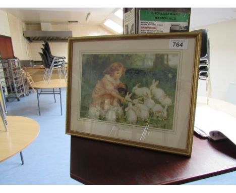  Sale Item:    FRAME PRINT ALICE IN WONDERLAND   Vat Status:   No Vat   Buyers Premium:  This lot is subject to a Buyers Prem