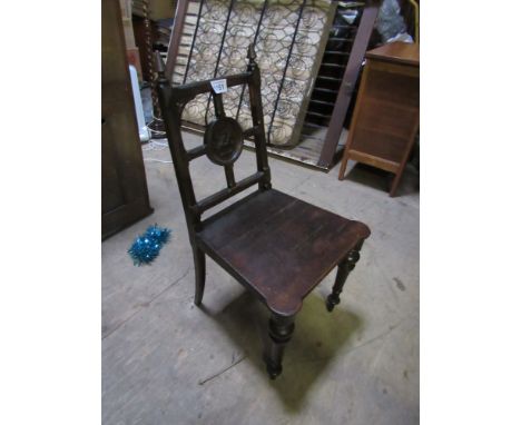  Sale Item:    HALL CHAIR   Vat Status:   No Vat   Buyers Premium:  This lot is subject to a Buyers Premium of 15% + Vat @ 20