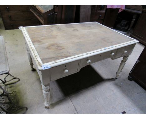  Sale Item:    PAINTED DESK (AF)   Vat Status:   No Vat   Buyers Premium:  This lot is subject to a Buyers Premium of 15% + V