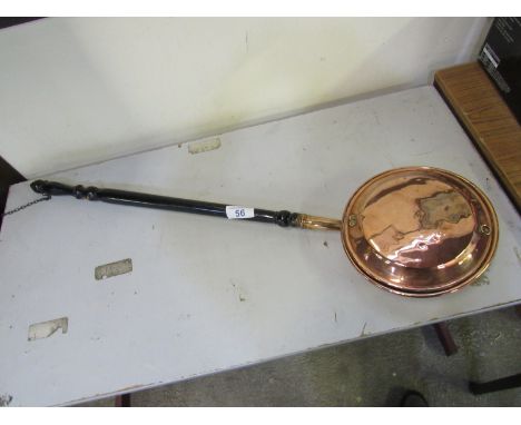  Sale Item:    BRASS BED WARMER   Vat Status:   No Vat   Buyers Premium:  This lot is subject to a Buyers Premium of 15% + Va