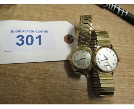  Sale Item:    2 WATCHES GARRARD & HAMILTON   Vat Status:   No Vat   Buyers Premium:  This lot is subject to a Buyers Premium