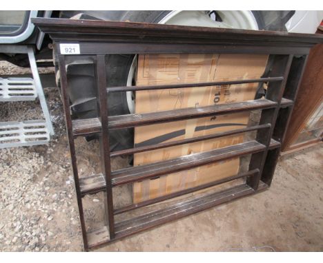  Sale Item:    OPEN WALL SHELF (AF)   Vat Status:   No Vat   Buyers Premium:  This lot is subject to a Buyers Premium of 15% 