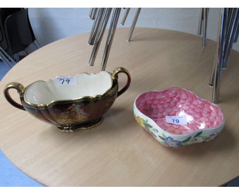  Sale Item:    MALING & CROWN DEVON BOWLS   Vat Status:   No Vat   Buyers Premium:  This lot is subject to a Buyers Premium o