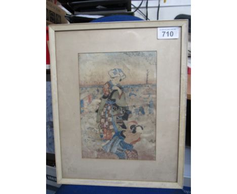  Sale Item:    ORIENTAL PRINT (AF)   Vat Status:   No Vat   Buyers Premium:  This lot is subject to a Buyers Premium of 15% +