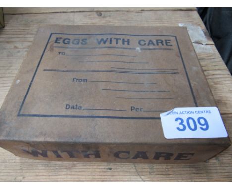  Sale Item:    EGG BOX   Vat Status:   No Vat   Buyers Premium:  This lot is subject to a Buyers Premium of 15% + Vat @ 20%  