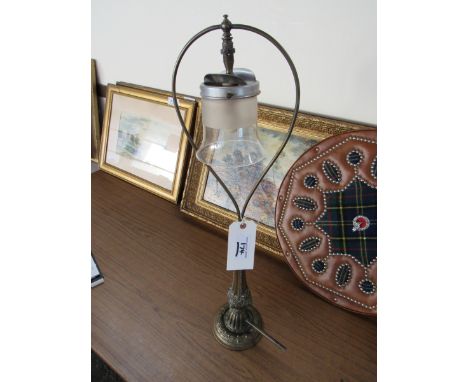  Sale Item:    BRASS LAMP (AF)   Vat Status:   No Vat   Buyers Premium:  This lot is subject to a Buyers Premium of 15% + Vat