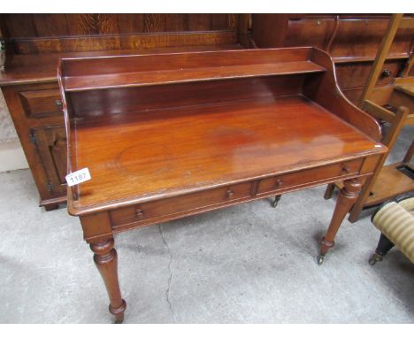  Sale Item:    MAHOGANY DESK   Vat Status:   No Vat   Buyers Premium:  This lot is subject to a Buyers Premium of 15% + Vat @