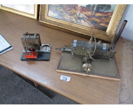  Sale Item:    BOX 2 STEAM ENGINES   Vat Status:   No Vat   Buyers Premium:  This lot is subject to a Buyers Premium of 15% +
