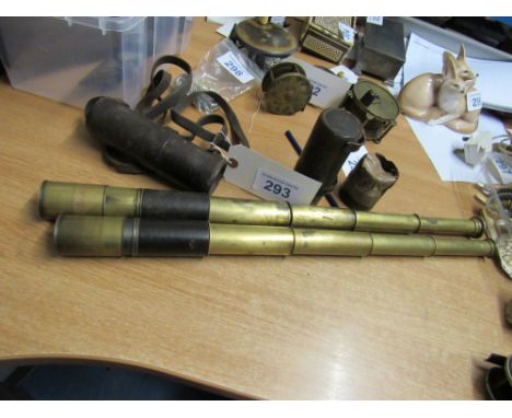  Sale Item:    2 ROSS LONDON TELESCOPES (1 AF)   Vat Status:   No Vat   Buyers Premium:  This lot is subject to a Buyers Prem