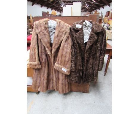  Sale Item:    2 FUR COATS   Vat Status:   No Vat   Buyers Premium:  This lot is subject to a Buyers Premium of 15% + Vat @ 2