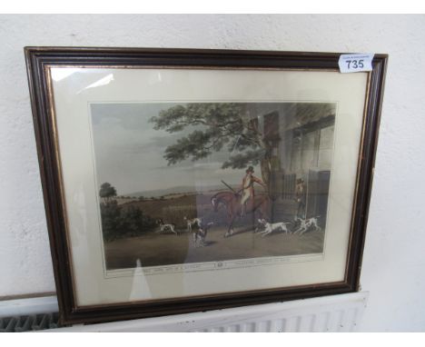  Sale Item:    HUNTING PRINT (FRAME AF)   Vat Status:   No Vat   Buyers Premium:  This lot is subject to a Buyers Premium of 