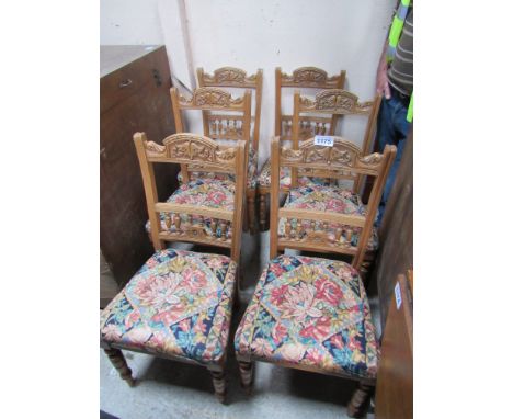  Sale Item:    6 OAK DINING CHAIRS   Vat Status:   No Vat   Buyers Premium:  This lot is subject to a Buyers Premium of 15% +