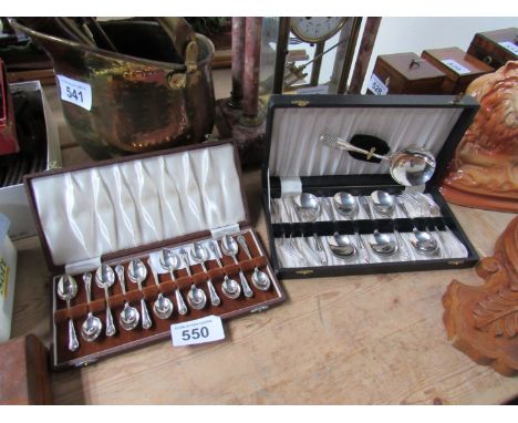  Sale Item:    2 CASED SETS CUTLERY   Vat Status:   No Vat   Buyers Premium:  This lot is subject to a Buyers Premium of 15% 