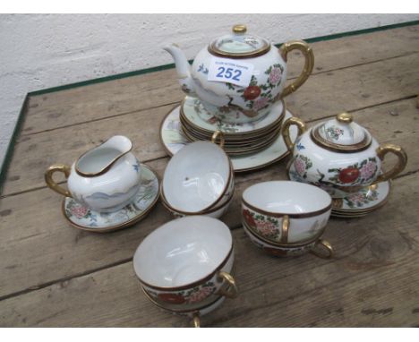  Sale Item:    ORIENTAL TEA SET   Vat Status:   No Vat   Buyers Premium:  This lot is subject to a Buyers Premium of 15% + Va