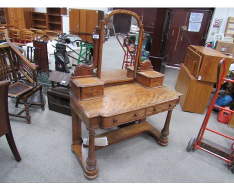 Sale Item:    VICTORIAN DRESSING TABLE   Vat Status:   No Vat   Buyers Premium:  This lot is subject to a Buyers Premium of 
