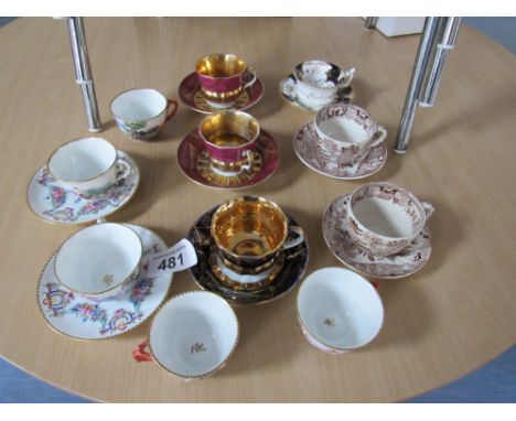  Sale Item:    ASSORTED CUPS & SAUCERS   Vat Status:   No Vat   Buyers Premium:  This lot is subject to a Buyers Premium of 1
