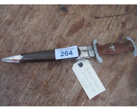  Sale Item:    1938 GERMAN ARMY DRESS BLADE   Vat Status:   No Vat   Buyers Premium:  This lot is subject to a Buyers Premium