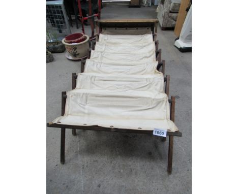 Sale Item:    CAMPAIGN FOLD OUT BED   Vat Status:   No Vat   Buyers Premium:  This lot is subject to a Buyers Premium of 15%