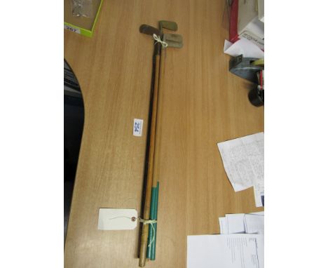  Sale Item:    5 WOODEN SHAFTED GOLF CLUBS (AF)   Vat Status:   No Vat   Buyers Premium:  This lot is subject to a Buyers Pre