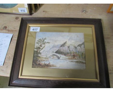  Sale Item:    W C PAINTING BY R H HOPKIN 1877 (AF)  Vat Status:   No Vat   Buyers Premium:  This lot is subject to a Buyers 