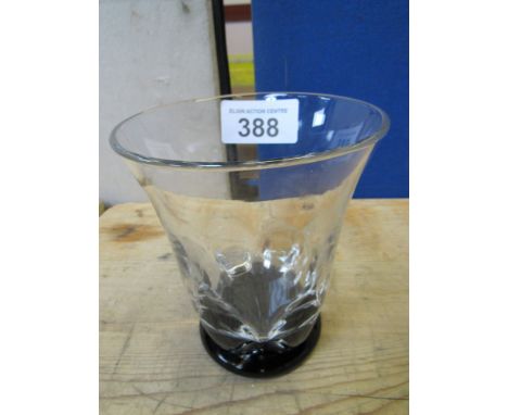  Sale Item:    ORREFORS GLASS VASE   Vat Status:   No Vat   Buyers Premium:  This lot is subject to a Buyers Premium of 15% +