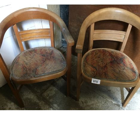  Sale Item:    PAIR ELBOW CHAIRS (AF)   Vat Status:   No Vat   Buyers Premium:  This lot is subject to a Buyers Premium of 15
