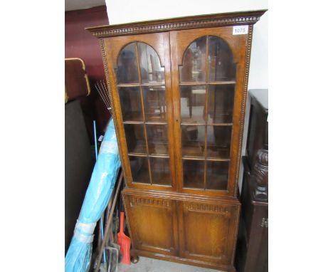  Sale Item:    OAK DISPLAY CABINET   Vat Status:   No Vat   Buyers Premium:  This lot is subject to a Buyers Premium of 15% +