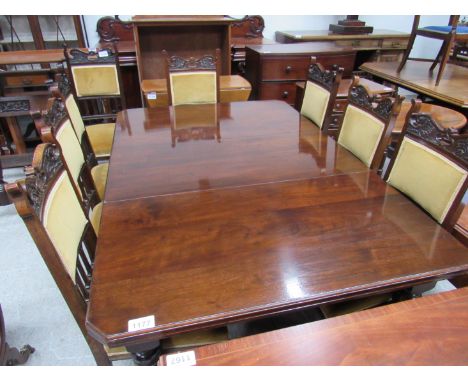  Sale Item:    OAK EXTENDING TABLE- ONE LEAF   Vat Status:   No Vat   Buyers Premium:  This lot is subject to a Buyers Premiu