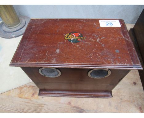  Sale Item:    MARCONI SPEAKER BOX (AF)   Vat Status:   No Vat   Buyers Premium:  This lot is subject to a Buyers Premium of 