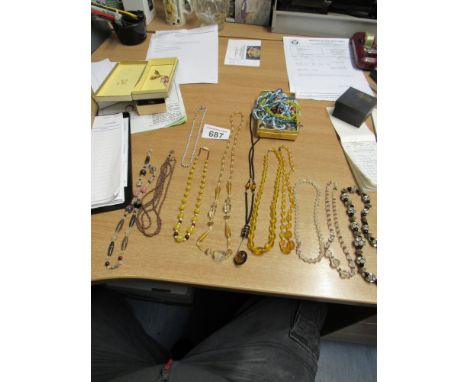  Sale Item:    BOX NECKLACES   Vat Status:   No Vat   Buyers Premium:  This lot is subject to a Buyers Premium of 15% + Vat @