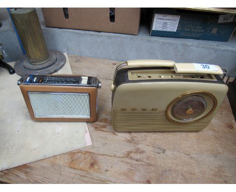  Sale Item:    2 BUSH RADIOS (AF)   Vat Status:   No Vat   Buyers Premium:  This lot is subject to a Buyers Premium of 15% + 