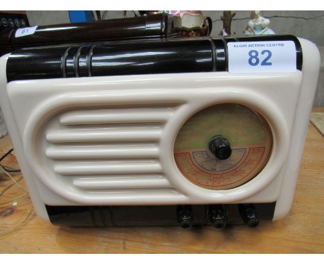  Sale Item:    RALEIGH BAKELITE RADIO   Vat Status:   No Vat   Buyers Premium:  This lot is subject to a Buyers Premium of 15